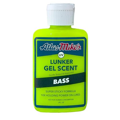 Mike's UV Lunker Fishing Bait Gel Scent - color: Green