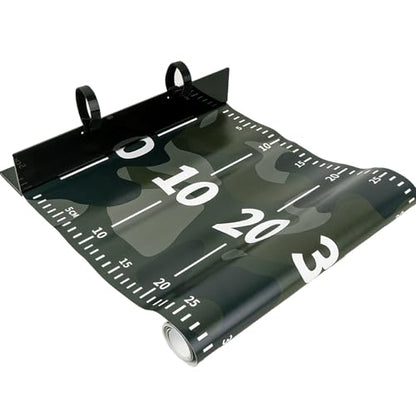 Bump Board Fishing Ruler, 120cm x 30cm Fish Measuring Board with Bump Plate, Waterproof Roll-Up Fish Measuring Mat for Boat, Kayak, Lake & Shore Fishing