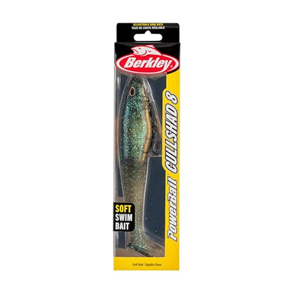 Berkley PowerBait CullShad Fishing Soft Bait - color: Electric Shad, size: 8 in (2.75 oz)