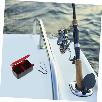 2pcs Double Layer Breathable Bait Storage Box with Handle Leakproof Plastic Fishing Tackle Container for Freshwater and Saltwater Portable Live Worm Holder for Extended Freshness