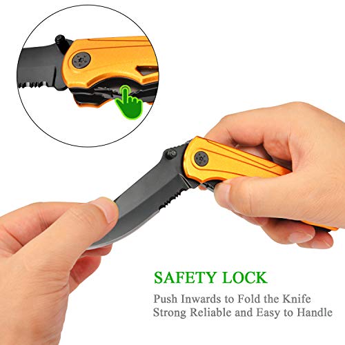 RoverTac 15-in-1 Pocket Multitool Knife - Folding Knife with Pliers, Bottle & Can Opener, Phillips Screwdriver + 9 Bits, Nylon Sheath - EDC Multi Tool for Camping, Hiking & DIY - Gifts for Men & Dad - style: Multi-Knife Pliers Golden