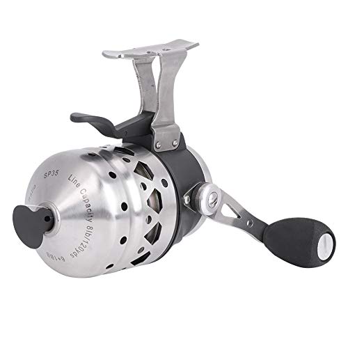 Fishing Reel with Hand Brake, Fishing Winding Displacement Line Reel for Fish Wheel Accessory