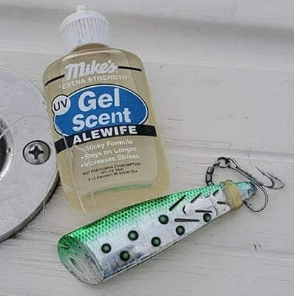 Mike's UV Lunker Fishing Bait Gel Scent - color: Crayfish