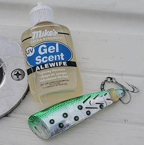 Mike's UV Lunker Fishing Bait Gel Scent - color: Squid Glo