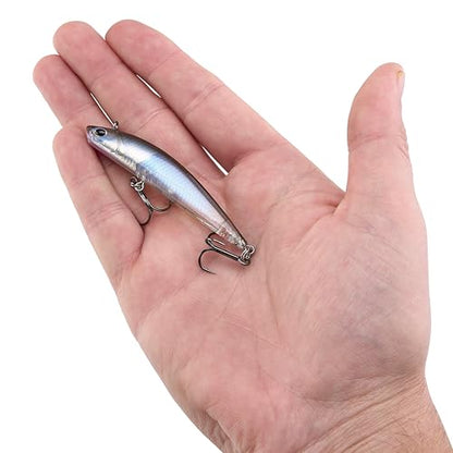 Berkley Finisher Fishing Hard Bait - color: Vapor Herring, size: 2 3/4 in - 1/2 oz
