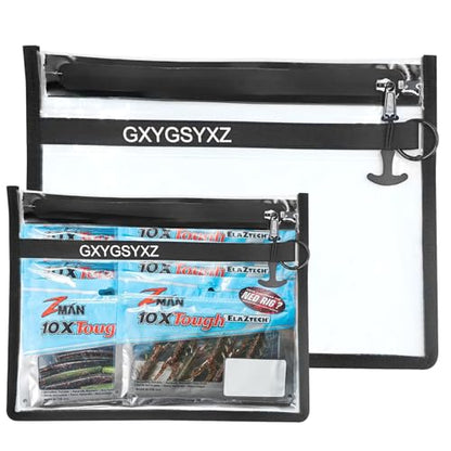 Fishing Gear Storage Bag Bait Storage Sealed Edges Waterproof Protection Durable and Sturdy Large Capacity PVC-Free Fishing Accessories Bag - size: (C-1 Pack, Medium 1 Pack, Large)