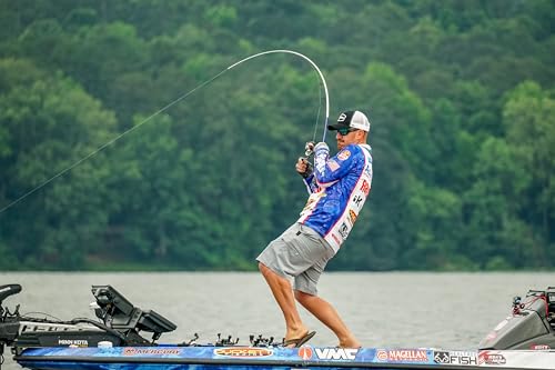 Duckett Fishing Jacob Wheeler Signature 2.0 Casting Rods, Spinning & Crankin' Rods, Pro Angler Designed, Extremely Lightweight & Balanced Sensi-Touch Multi-Modulus Blanks - size: 6'10" Medium Light Fast Spinning
