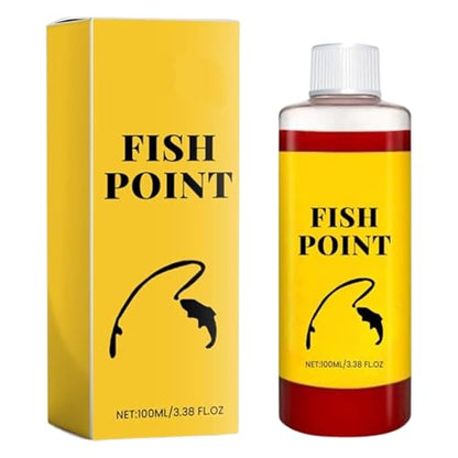Fish Point Liquid, Concentrated Fish Attractant Liquid, Red Worm Liquids Spray, 100ml Freshwater & Saltwater Fishing for Trout, Panfish and More - color: 1PCS