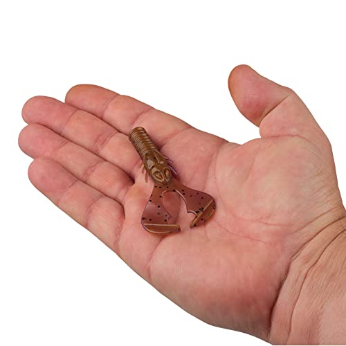 Berkley PowerBait Shape 108 Fishing Soft Bait - color: Peanut Butter and Jelly, size: 3"