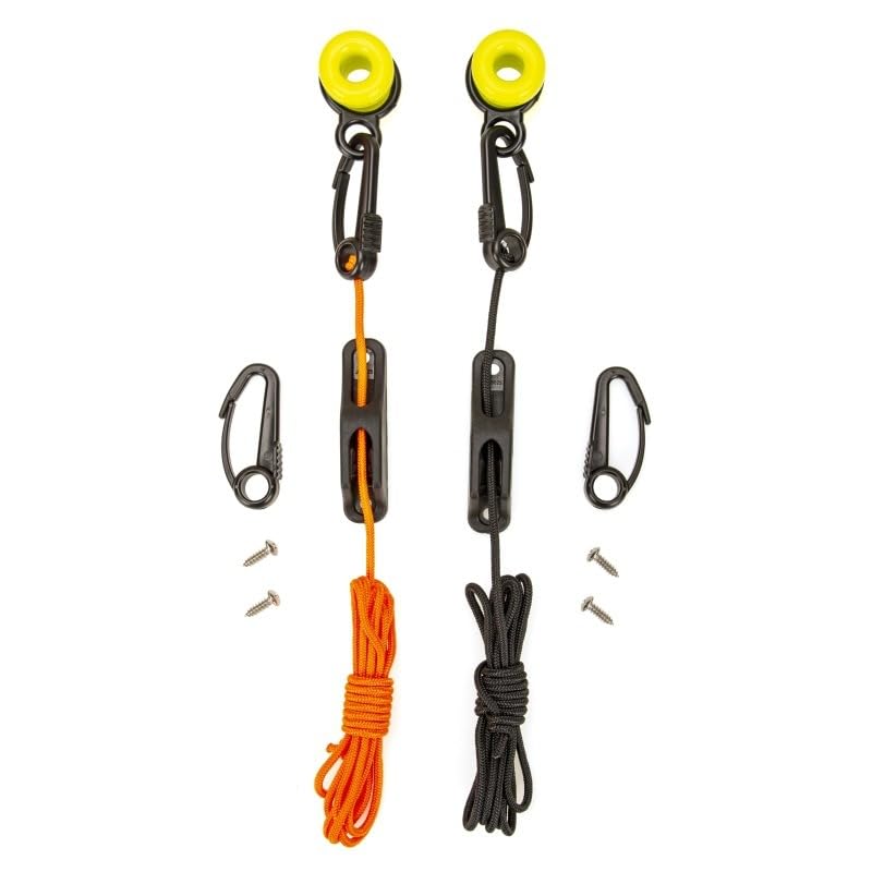 2-pcs Fishing Sinker Retriever with Nylon Cord, Deep Drop Recovery Tool for Trolling and Saltwater Boat Fishing