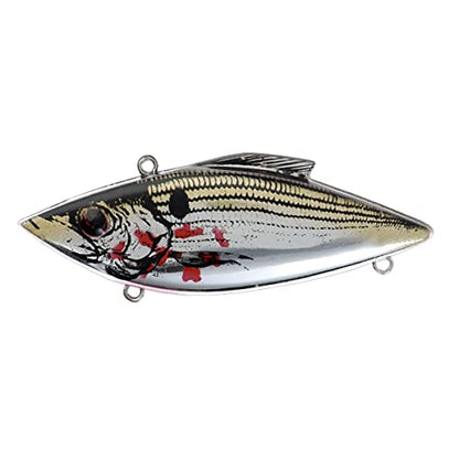 Bill Lewis Fishing-topwater-Lures-and-crankbaits - color: Bleeding Shiner On Chrome