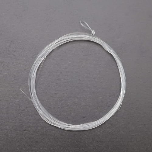 3 Pack Fluorocarbon Fly Leader 9FT 0x/1x/2x/3x/4x/5x/6x/7x Fluorocarbon Tapered Fly Fishing Leader. - size: 1x