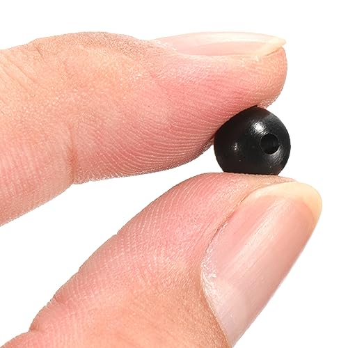 M METERXITY Glow Fishing Beads - Plastic Luminous Round Bait Egg Lure Rig Apply to Outdoor Tackle Tool - size: 8mm