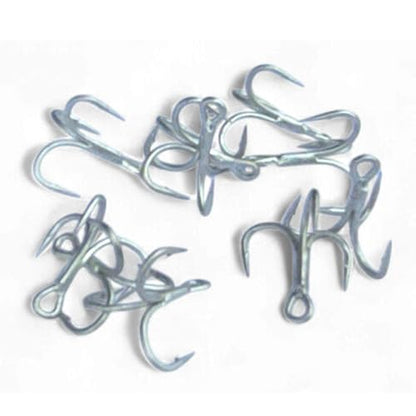 Owner 4X Strong 2/0 ST-66 Treble Hooks – Heavy Duty Replacement Fishing Hooks for Lures, Saltwater or Freshwater