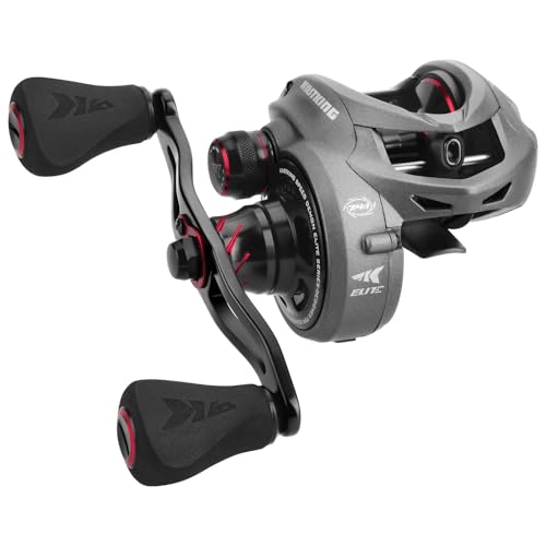 KastKing Speed Demon Elite Fishing Reel, World's Fastest 10.5:1 Gear Ratio/Deadbolt Baitcasting Reel, 10+1 Shielded Stainless Steel BB, CNC Lightweight Aluminum Frame, Available in Skipping Version - color: Deadbolt- No Drag- 7.4:1- Right