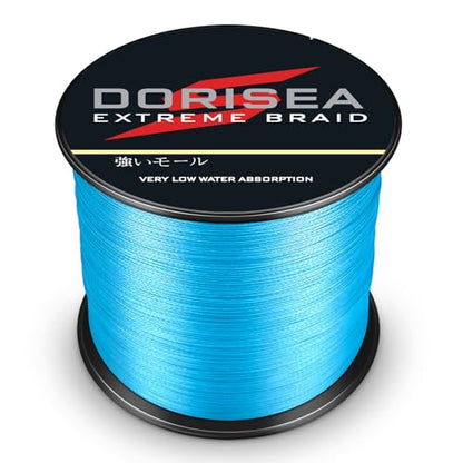 Extreme Braid 100% Pe Blue Braided Fishing Line 109Yards-2187Yards 6-550Lb Test Fishing Wire Fishing String Incredible Superline Zero Stretch - size: 100m/109Yards 500lb/2.0mm(16Strands)