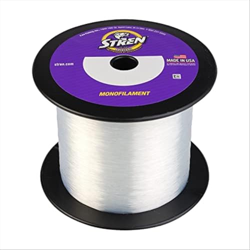 Stren Original Monofilament Fishing Line - color: Clear/blue Fluorescent, size: 2400 Yd, Pound Test 6, style: 6lb | 2.7kg