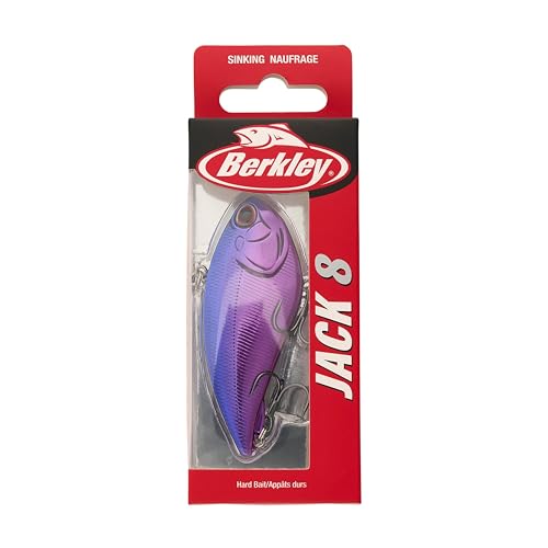 Berkley Jack - color: Purple Chrome, size: 3.1 in - 1 oz