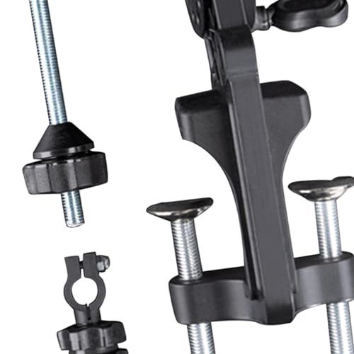 Fishing Line Spooler Tool Adjustable for Baitcasting Reels Ergonomic Spooling Machine Accessory for Adults Men - color: with Line Pole