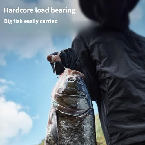 Live Fish Holder Stringer with Stainless Steel Chain and Reel Tackle Fishing Holder Buckle Set with Reel - color: 5 buckles, size: 5m