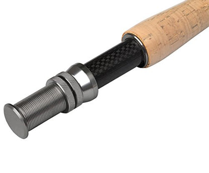 9ft or 10ft 3-4wt 5-6wt 4 Pieces Graphite Carbon Fiber Fly Fishing Rod Light Feel Medium Fast Action Freshwater Fly Rod - size: 10ft 3-4wt
