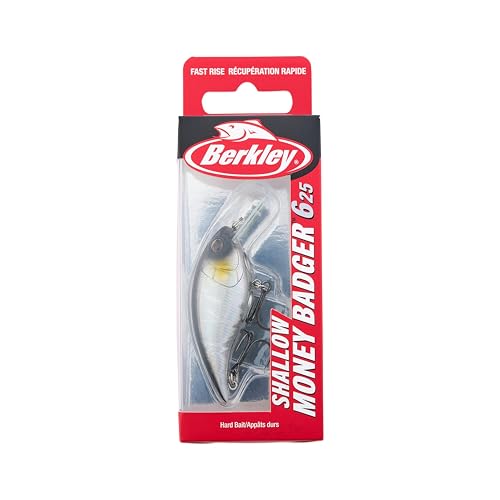 Berkley Shallow Money Badger Fishing Hard Bait - color: Black Silver, size: 2 1/2 in - 1/3 oz