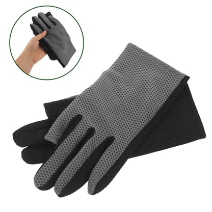 Healeved Fingerless Sun Protection Gloves for Fishing and Cycling Breathable Mesh Outdoor Sports Gloves with Non-Slip Grip for Driving and Hiking
