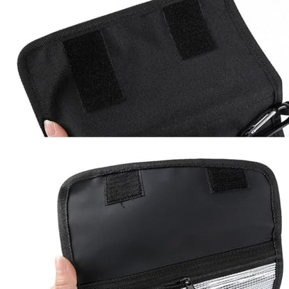 POPETPOP Waterproof Fishing Lure Bag Small Handheld Baits Storage Pouch Anti-Wear Fishing Gear Organizer Outdoor Tackle Binder