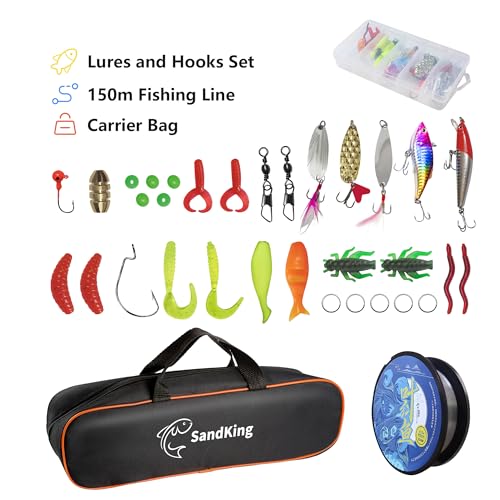 Fishing Pole Kit, Carbon Fiber Telescopic Fishing Rod and Reel Combo with Spinning Reel, Line, Bionic Bait, Hooks and Carrier Bag, Fishing Gear Set for Beginner Adults - size: 5.91FT/1.8M