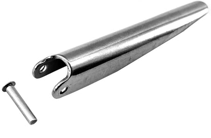 SPEARFISHING WORLD Replacement Stainless Steel Heavy Duty Flopper/Barb for 7mm or 8mm Speargun Spear/Shafts for Spearfishing, Freediving, and Scuba Diving - size: 5/16, style: 3-Pack