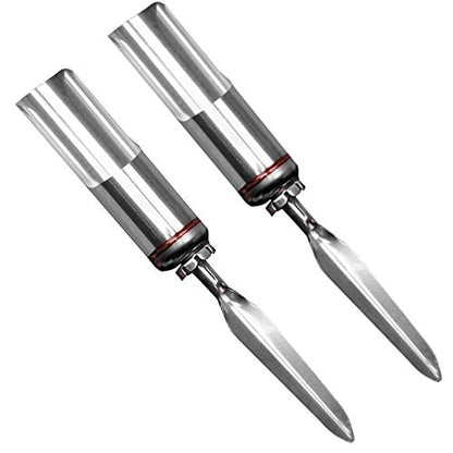Persei 2pcs Fishing Rod Pole Holder, Ground Support Stand | Universal Fit 2Pack - Portable & Detachable