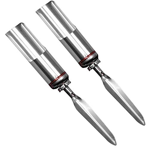 Persei 2pcs Fishing Rod Pole Holder, Ground Support Stand | Universal Fit 2Pack - Portable & Detachable