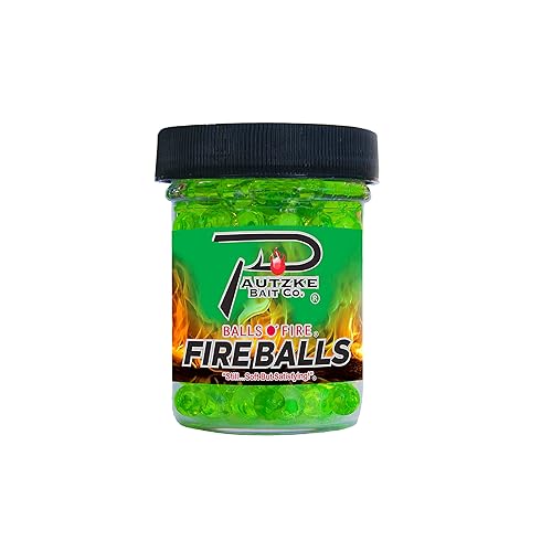 Pautzke Bait Pautzke Fire Balls - color: Chartreuse/Anise