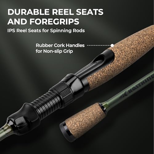KastKing Spartacus II Twin-Tip Fishing Rod and Reel Combo, Spinning & Casting Combo, Fishing Poles and Reels Combo, KastFlex IM6 Graphite Blanks, 2-Piece Rods with Extra Tip - style: Spin-6'2'' Ml-2000 Reel (2 Pcs+ Extra Tip)