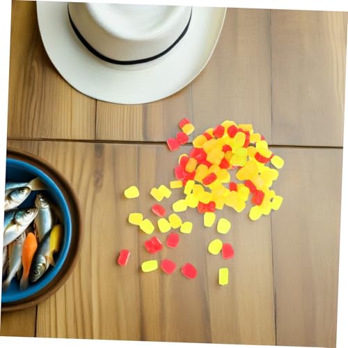 iplusmile 150pcs Soft Silicone Artificial Fake Corn Fishing Lures with Lifelike Shape, Floating Baits for Multiple Fish Species and Trout, Suitable for Freshwater and Saltwater Fishing