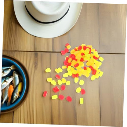 iplusmile 150pcs Soft Silicone Artificial Fake Corn Fishing Lures with Lifelike Shape, Floating Baits for Multiple Fish Species and Trout, Suitable for Freshwater and Saltwater Fishing