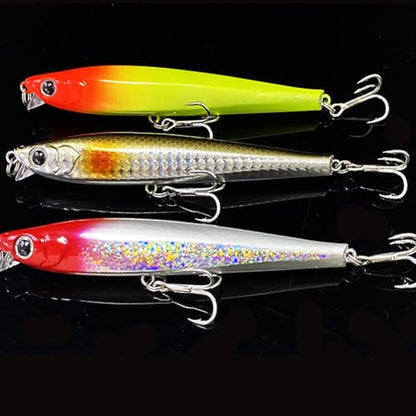 3pcs Boxed Premium Set Fishing Lure Long Cast Mino Ocean Lake Submersible Lure - color: AH1131B-4.3'' 1.1oz