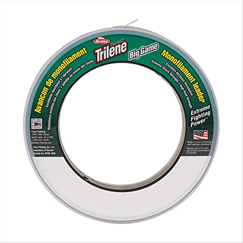 Berkley Trilene Big Game Monofilament Fishing Line - color: Clear Mono Leader, size: 55yd, style: 40lb Test
