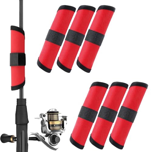 6PCS Fishing Lure Protective Covers 5.9 Inch Lure Hook Covers | 5.9 Inch Bait Guard Shields, Waterproof Sun Resistant, Outdoor Fishing Gear Accessories