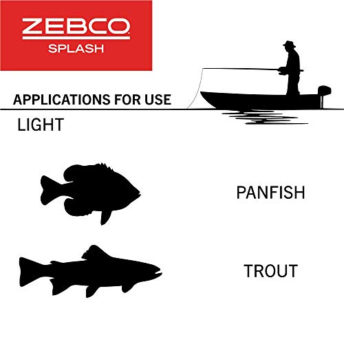Zebco Youth Floating Spincast Reel and Fishing Rod Combo, Pre-Spooled with 6-Pound Cajun Line - color: Pink