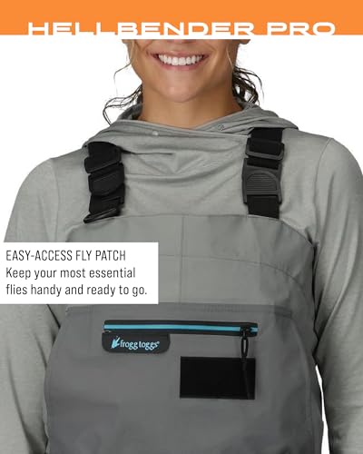 FROGG TOGGS Women's Hellbender PRO Waterproof Fishing Stockingfoot Chest Wader for Fishing - size: Medium