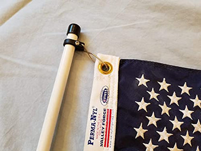The Original Rod Holder Boat Flag Pole - No Flag (2-1/2' Foot) - size: 2-1/2 Foot