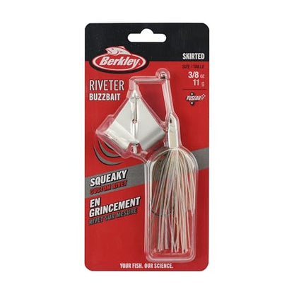 Berkley Skirted Riveter Fishing Buzzbaits - color: Herring, size: 3/8 oz