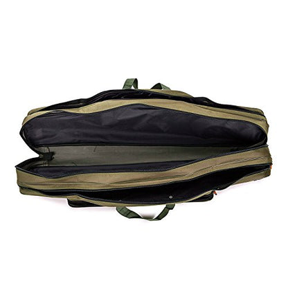Fishing Rod Carrier Reel Case Bags Organizer Travel Carry Holder Pole Storage for Fishing and Traveling (3 layers/120cm-47.2inch) - color: 3 layers/120cm-47.2inch