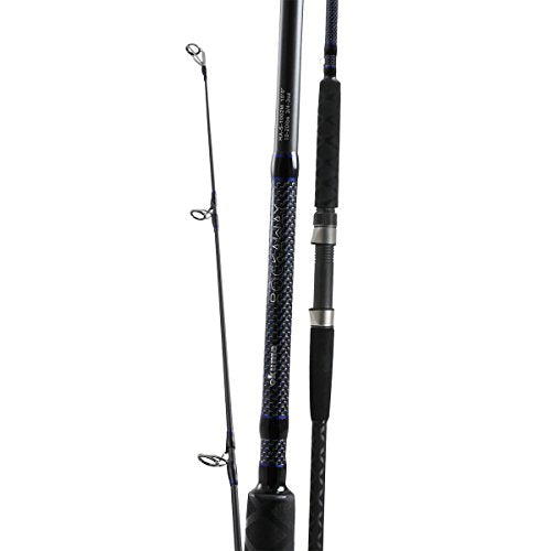 Okuma Rockaway Light Weight Carbon Saltwater Surf Rods - style: Ra-s-1002m: Spin 10', Med, 10-20lb