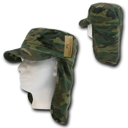 Rapiddominance Foreign Legion Cap - color: Woodland, size: Small-Medium