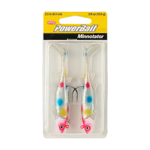 Berkley PowerBait Minnotator Fishing Soft Bait - color: Wonderbread, size: 3.5 in - 3/8 oz