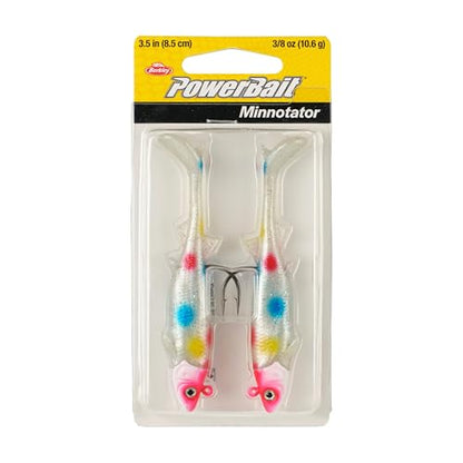 Berkley PowerBait Minnotator Fishing Soft Bait - color: Wonderbread, size: 3.5 in - 3/8 oz