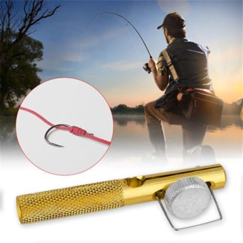 iplusmile Fishing Hook Tying Tool 2Pcs Quick Knot Tying Device Snell Hook Knotter for Fly Fishing Accessories Portable Wire Tie Tool for Hooks and Lures