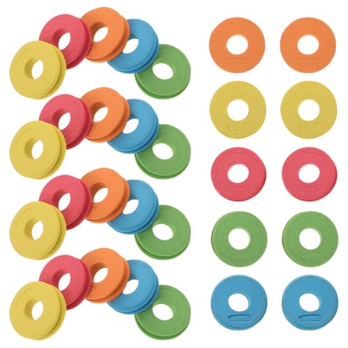 100pcs Fishing Leader Wallet Tenkara Line Holder Empty Spools Beaded Purse Round Purse Colorful Purse